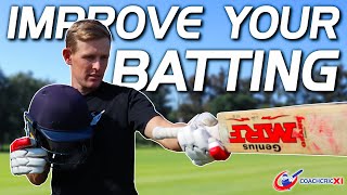 How to practice batting & IMPROVE - Full Guide