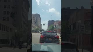 Jamestown, NY drive downtown 2022