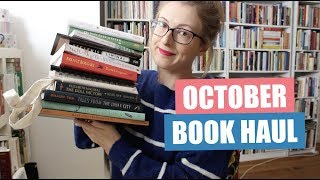 October Book Haul 2018 | & GIVEAWAY