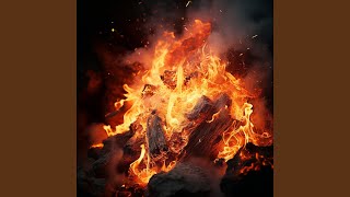 Tranquil Fire in Pet's Slumber