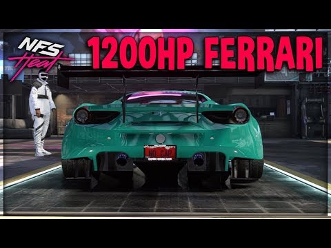 nfs-heat-//-1200hp-ferrari-488-engine-swap-setup