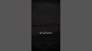 عبدالرحمن مسعد | سورة العنكبوت آية ٥٦-٥٧