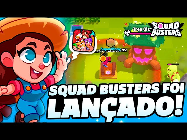 Joguei SQUAD BUSTERS o novo jogo da Supercell 