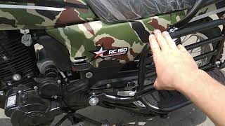 НАРОДНЫЙ МОТОЦИКЛ RACER TURIST150