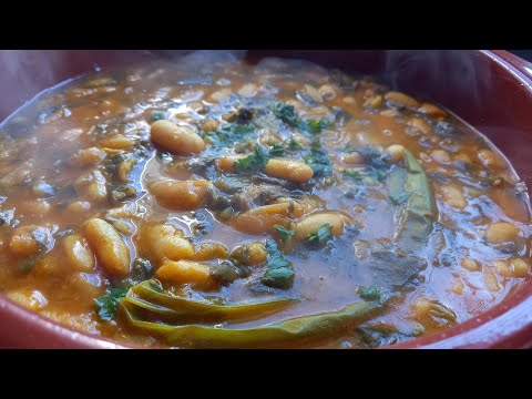 مع هاد البرد جبت لكم وصفة مغربية بامتياز /اللوبيا بالسلك /السلق 🍴بطريقتي متشبعوش منا