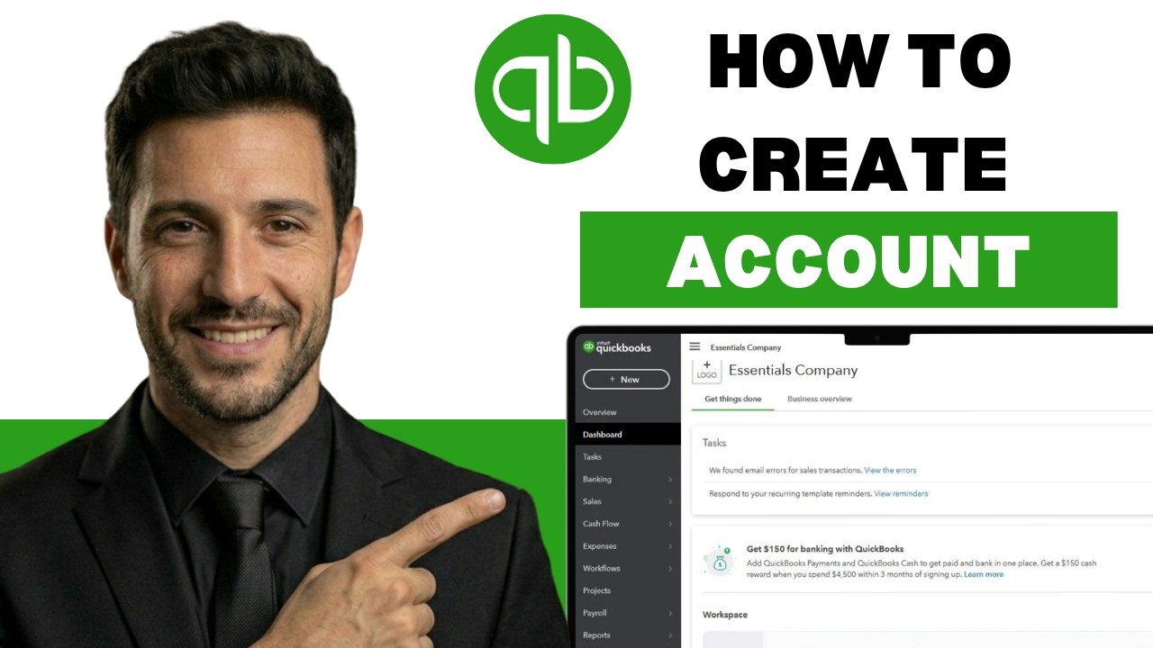 How to create QuickBooks Online account (full guide) - YouTube