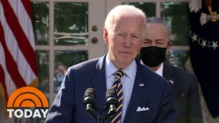 Biden Administration Begins Stimulus Bill Tour As Border Crisis Grows | TODAY