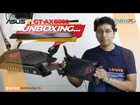 ASUS ROG Rapture GT-AX6000 Dual-Band WiFi 6 Gaming Router review and unboxing