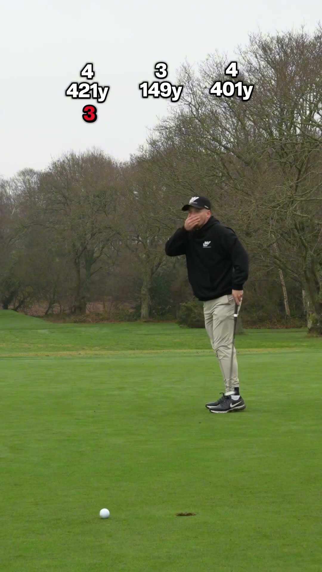 3 HOLES in 60 SECONDS #golf