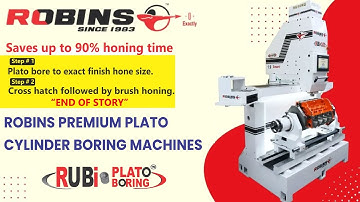 Robins Premium Plato Cylinder Boring Machines Single Cylinder #robinsmachines #enginerebuilding