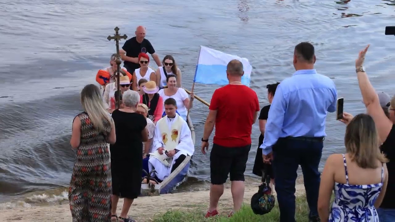 Krystow Walasek i procesja na Wiśle Bożego  Ciała 2024 Czerwińsk