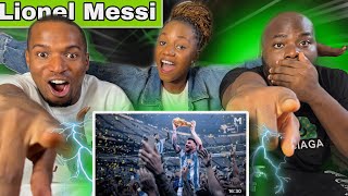 Soccer player reacts to LIONEL MESSI - \\