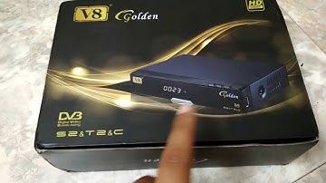 Unboxing Golden V8 Freesat