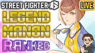 【スト6】LEGENDに戻るマノン  絶対にキレない。