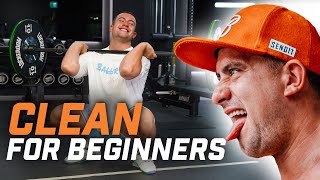 How To Get The Perfect Squat Clean In 16Mins - For Beginners