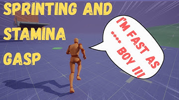 Sprinting Stamina System in GASP Unreal 5