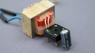 A SIMPLE THREE-PIECE POWER SUPPLY WITH YOUR OWN HANDS