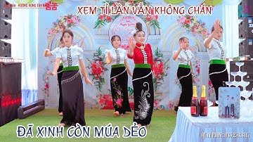 BÀI MÚA : HƯƠNG RỪNG TÂY BẮC - CÔ DÂU CÙNG CÁC THIẾU NỮ GIA ĐÌNH THỂ HIỆN