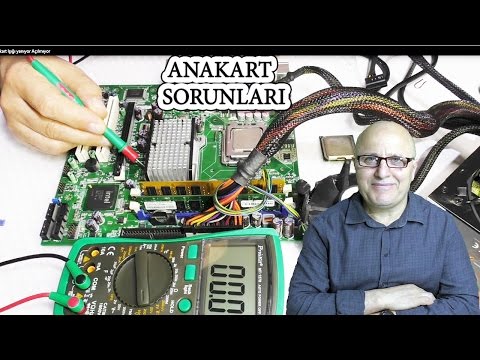 Anakart Işığı Yanıyor Açılmıyor Anakart Tetiklemiyor