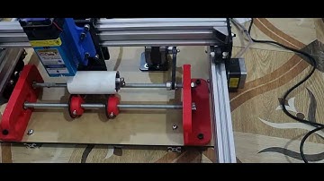 Rotary Axis upgrade to diy laser engraver