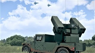 ยูเครน Stinger Anti-Air Missile ทำลาย 2 เครื่องบินขับไล่ SU-34 ของรัสเซีย - ARMA 3