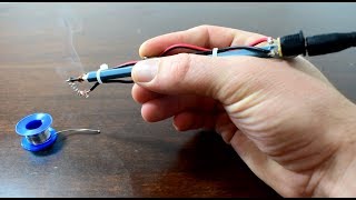 How to Make a Soldering Iron from Pencil