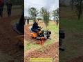 Unstoppable Power: Mini Tractor Tames the Overgrown Field!