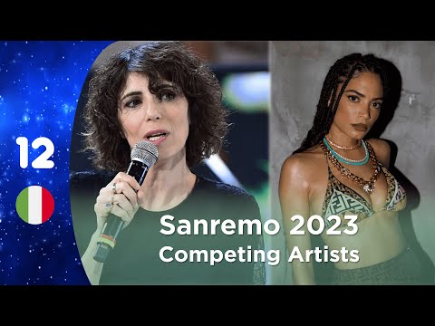 ?? Sanremo 2023: Competing Artists (So Far)