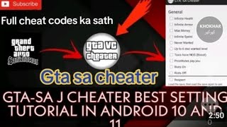 gta san andreas full cheater ki best settings tutorial in android 10 and 11 screenshot 4