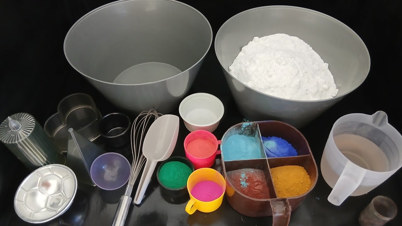 Tutorial asmr baking soda making process ✨️🎊 oddly satisfying video #relaxing #explore 