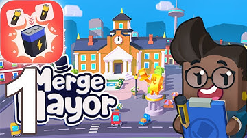 Merge Mayor - Gameplay Walkthrough Part 1 (iOS Android)