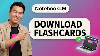 How to DOWNLOAD FLASHCARDS from NotebookLM (Step by Step) 2026