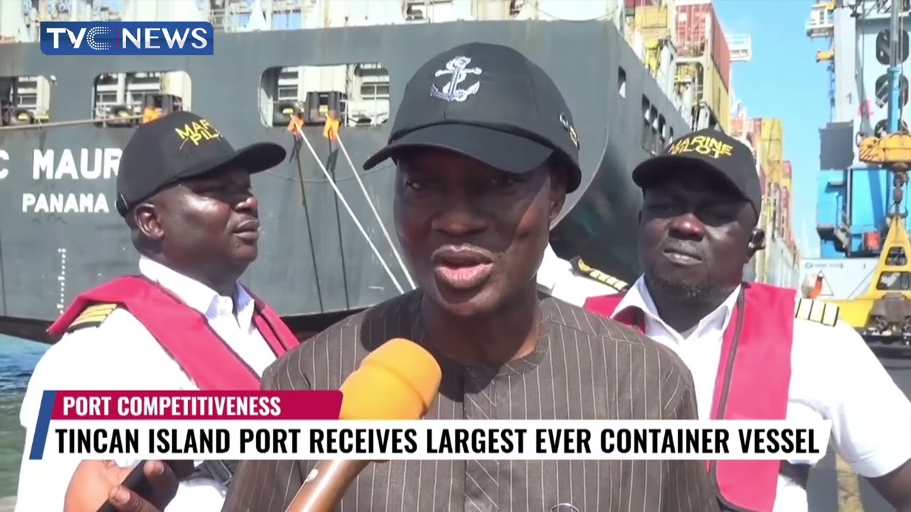 Tincan Island Port Receives Largest Ever Container Vessel