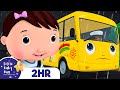 Wheels on the Bus Go Round and Round! | 2 Hours Baby Song Mix - Little Baby Bum Nursery Rhymes