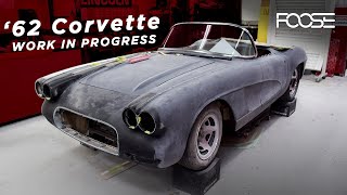 Foose Design | '62 Corvette C1 Custom Build  Part 1  Tear down and build up
