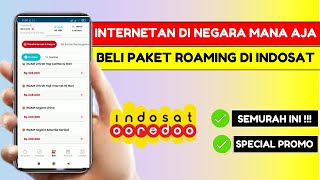 Cara Mengaktifkan Internet Roaming di Indosat