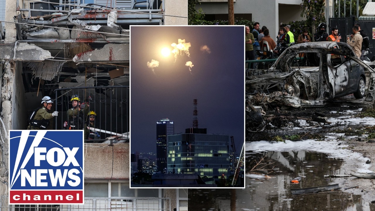 Israelis on HIGH ALERT following cluster munitions attacks from Iran