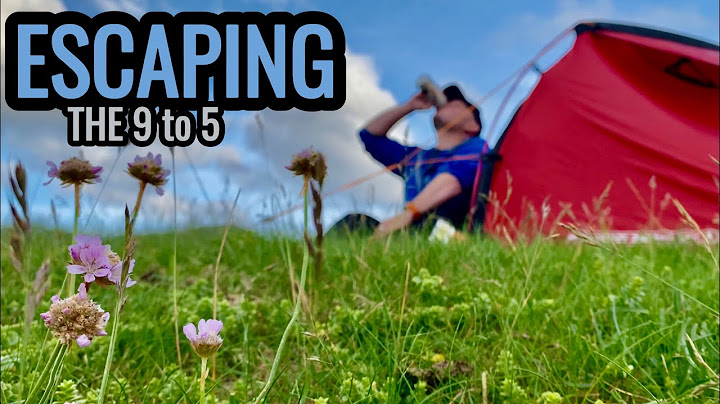 Solo Wild Camp | Fuga dal lavoro | Microavventura sulla costa