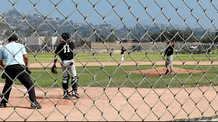 Robert Albertson pitching Buena HS Fall Ball 2009