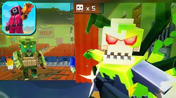 Pixel Combat: Zombie Strike - Gameplay Walkthrough Part 22 Galil SAR (Android Games)