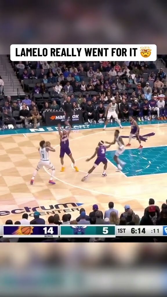 LaMelo really went for it ?