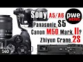 PWE News #140   | Panasonic S5 | Canon M50 II?  | Sony A5/A6  | Zhiyun Crane 2S