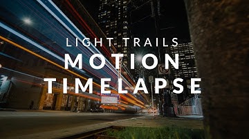 How to Setup Light Trails Motion Timelapse | ROV Pro