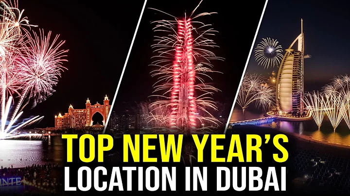 Dubai New Year's Eve FIREWORKS 2025 | Top Locations to Watch NYE Fireworks