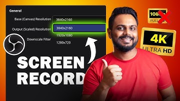 Record 4K in OBS Without a 4K Monitor (Easy Settings Guide)