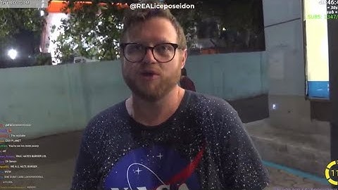 Ice Poseidon Presses Burger Planet into Leaving!
