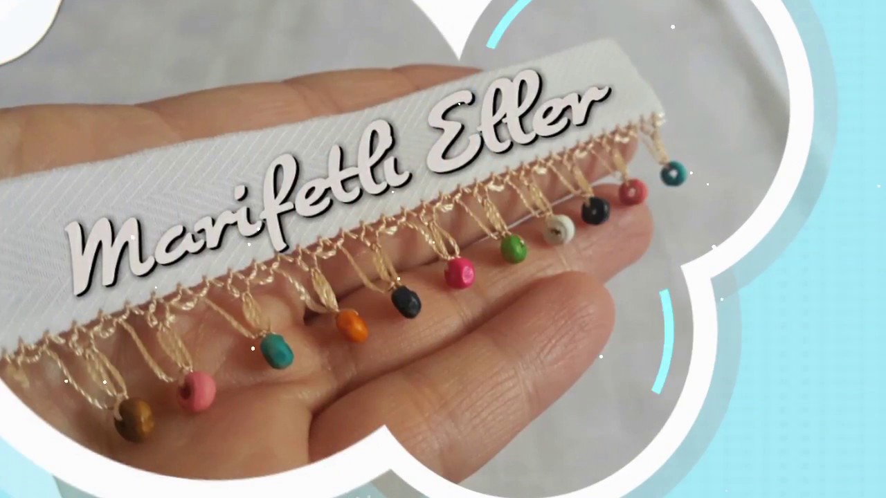 İğne Oyası Tahta Boncuklu Model Anlatımlı Yapılışı | 107. Model