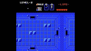 Legend of Zelda (NES) 100% Walkthrough/Playthrough Part 2: Dungeon 2