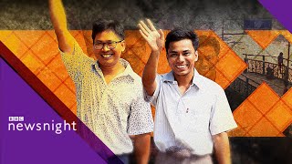 Reuters journalists freed in Myanmar - BBC Newsnight