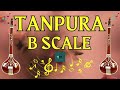 Tanpura B Scale | Vocal Practise on Tanpura | Sa pa sa |  Perfect Your Singing Skills | Mp3 Song